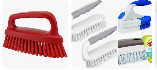 a photo of a clean scrubber thingy. i love cleaning.